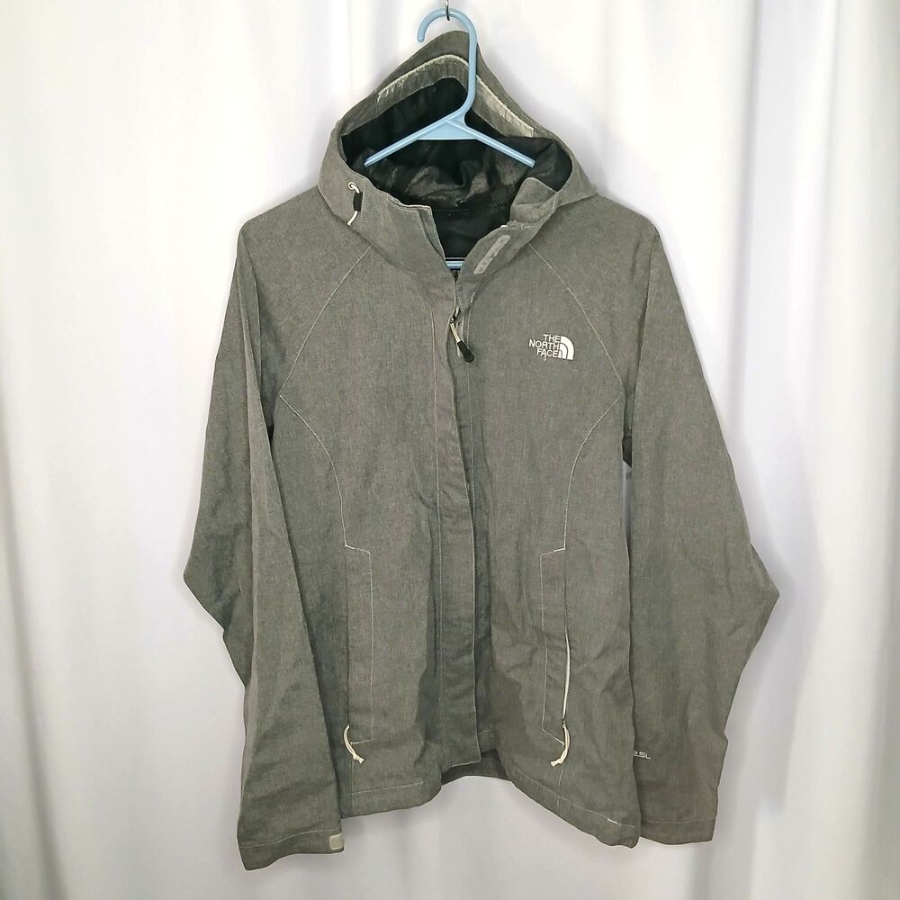 The North Face Hyvent 2.5l Jacket Rain Wind Coat Toggle Tow Pockets Hood Med